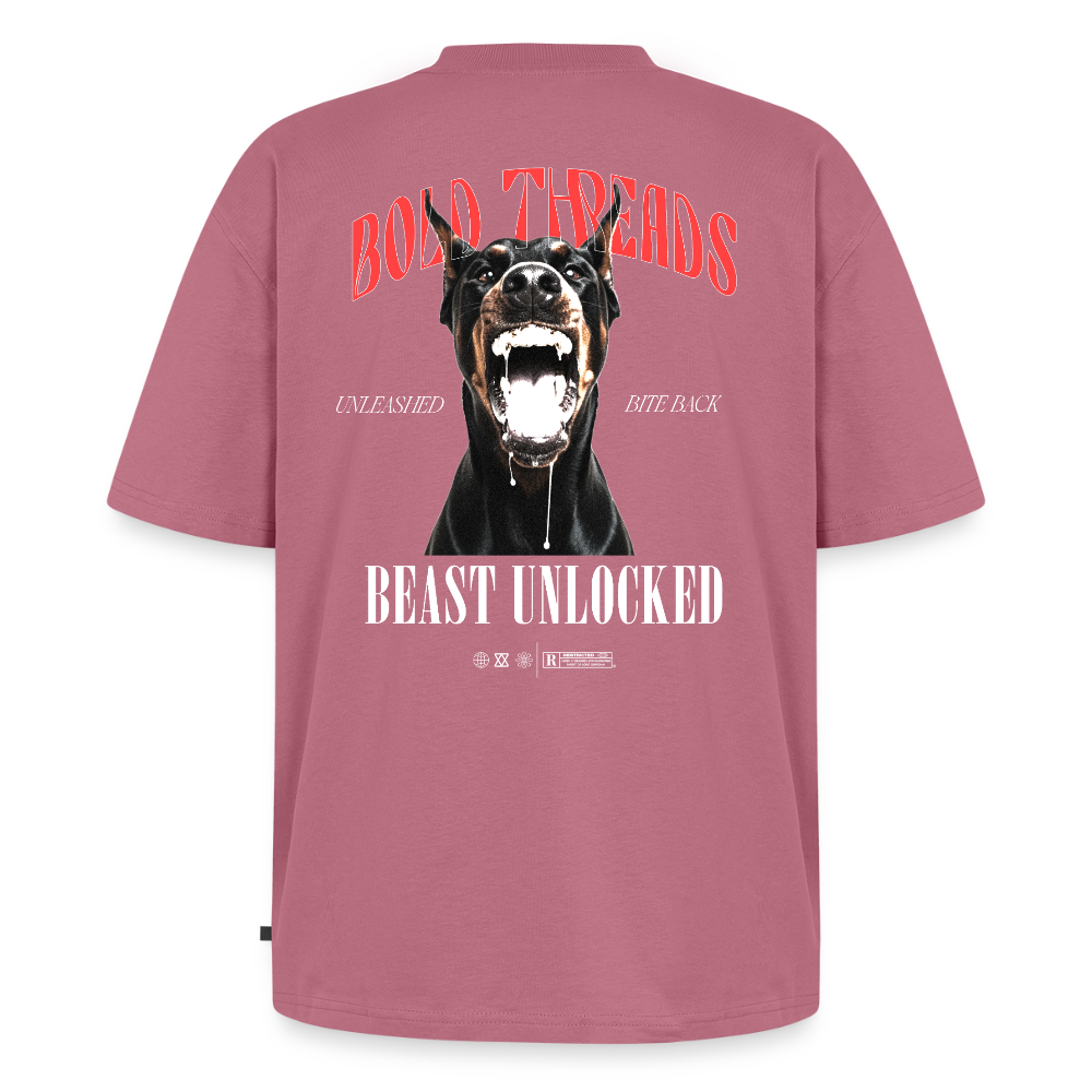 Unisex Premium Oversized Organic T-Shirt - mauve