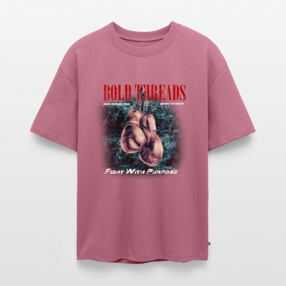 Unisex Premium Oversized Organic T-Shirt - mauve