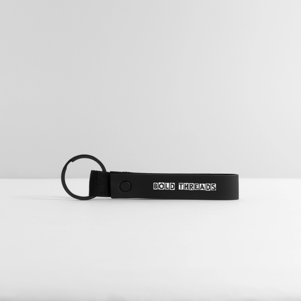 MATTE MINIMALIST keyring - black