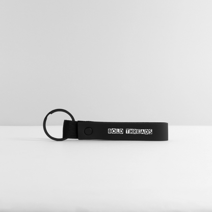 MATTE MINIMALIST keyring - black