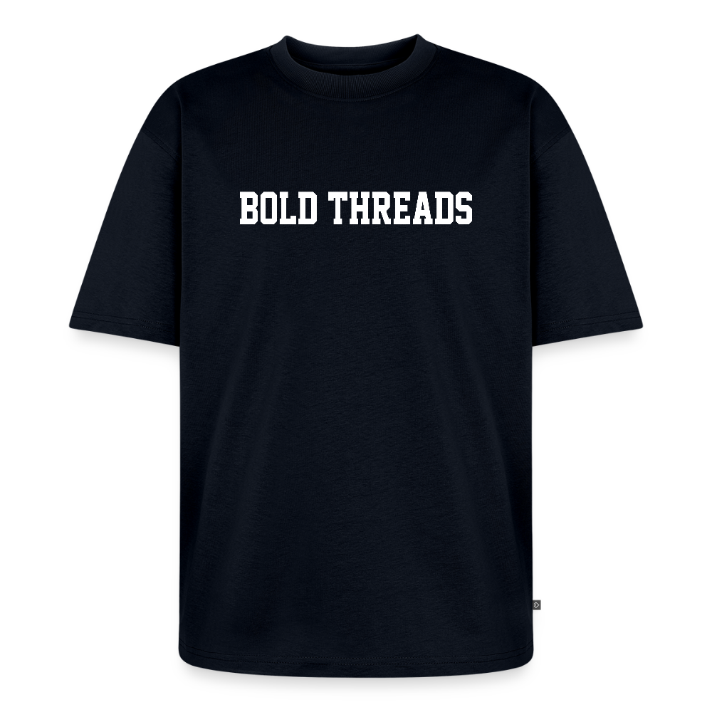 Unisex Premium Oversized Organic T-Shirt - navy