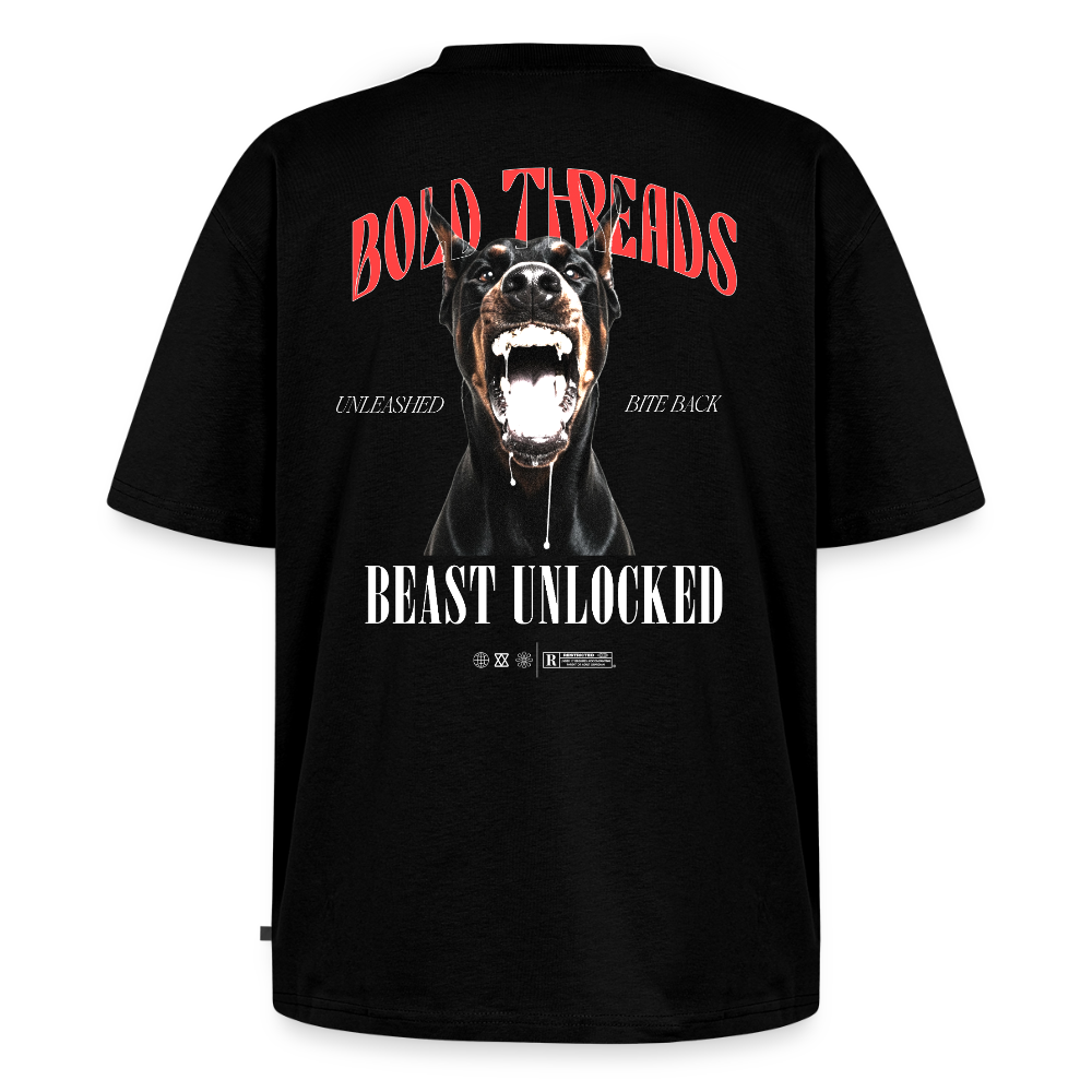 Unisex Premium Oversized Organic T-Shirt - black