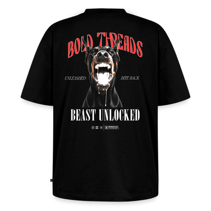 Unisex Premium Oversized Organic T-Shirt - black