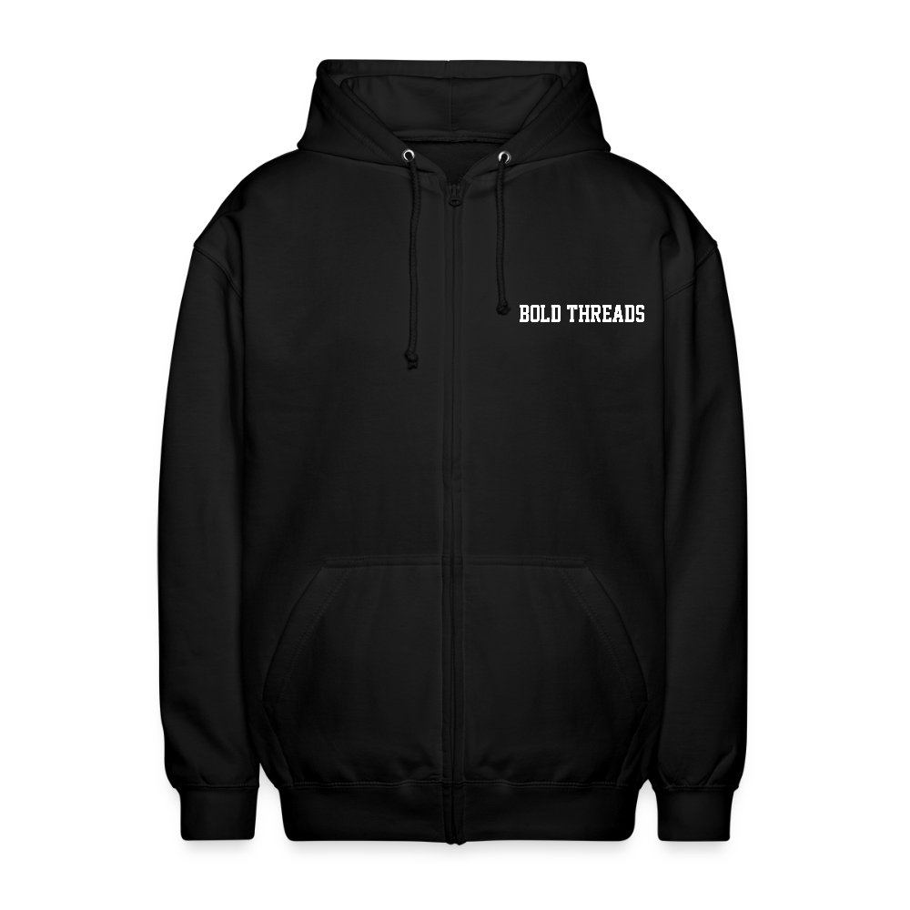 Unisex Hooded Jacket - black