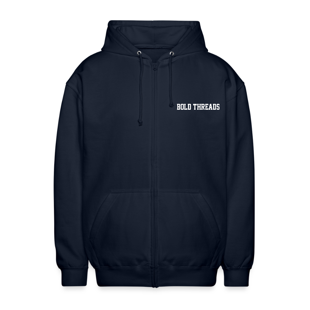 Unisex Hooded Jacket - navy