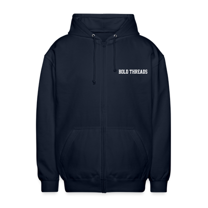 Unisex Hooded Jacket - navy