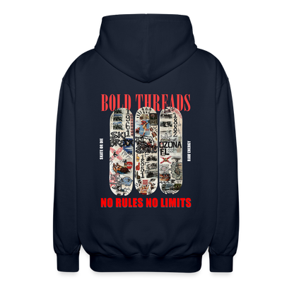 Unisex Hooded Jacket - navy