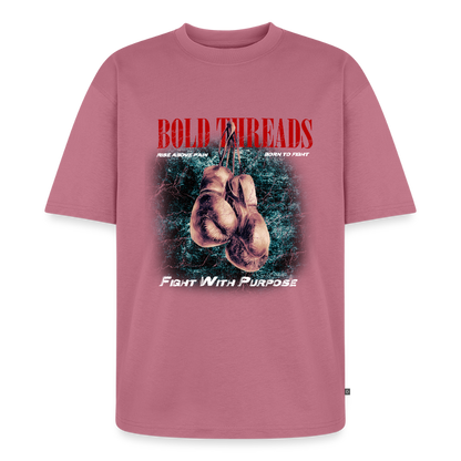 Unisex Premium Oversized Organic T-Shirt - mauve