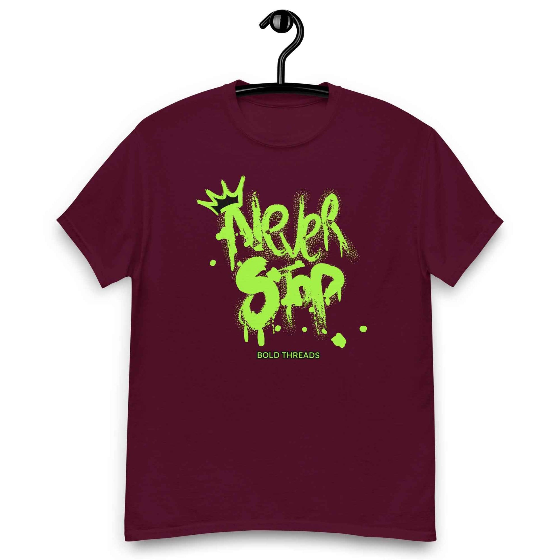 Never Stop Unisex classic tee