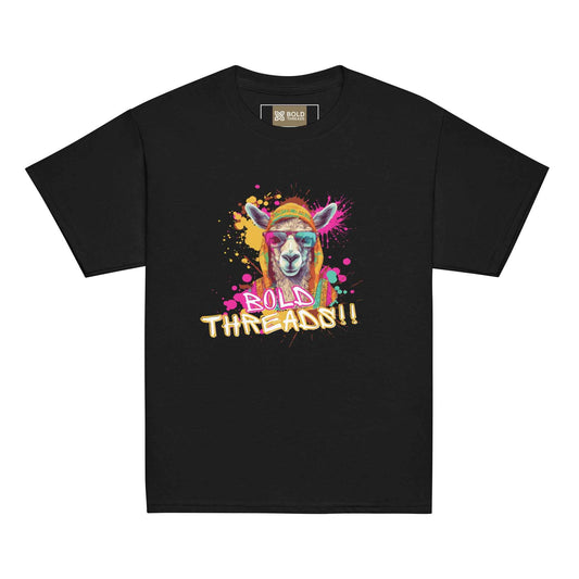 Dark Blue and Pink Animal Youth classic tee